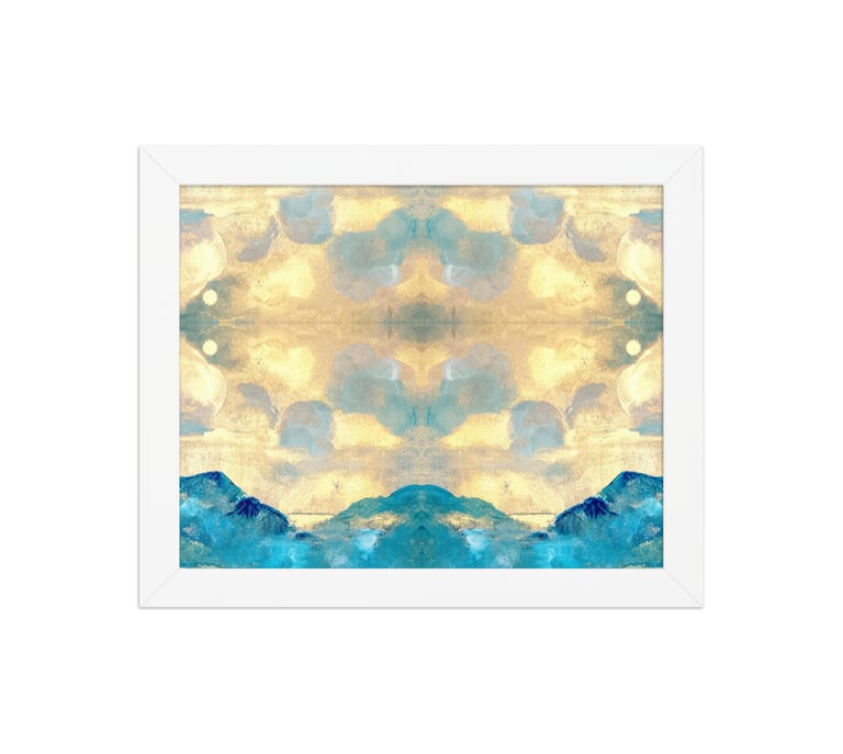 a picture of a picture of a picture of a mountain scene