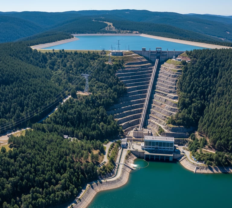 Centrale idroelettrica ad accumulo di pompaggio