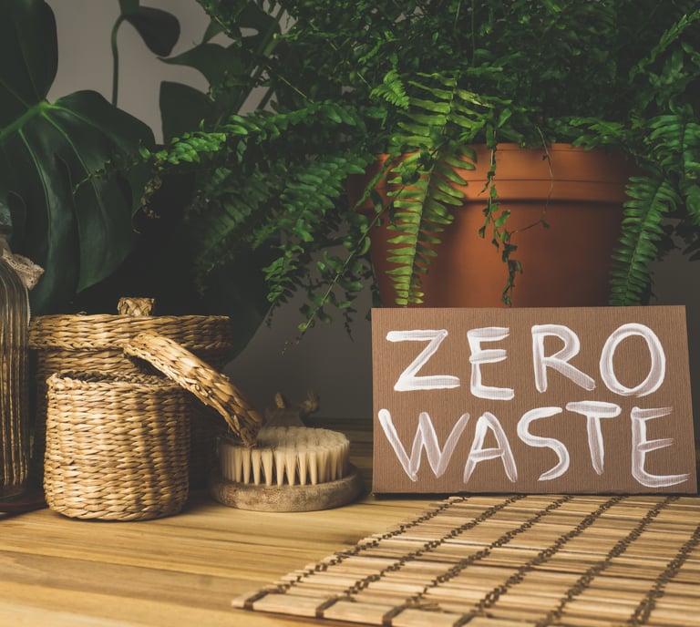 Zero-waste swaps for reducing household waste sustainably