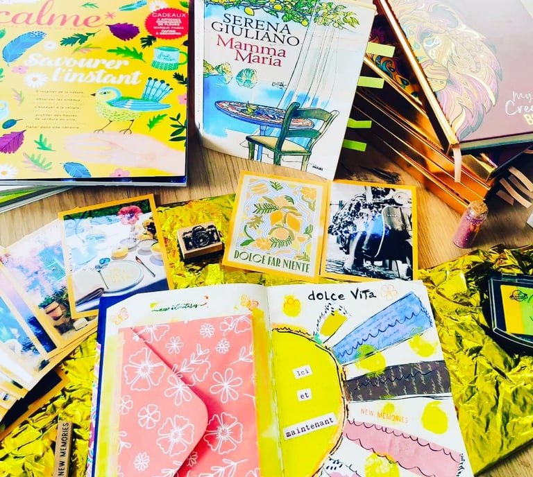 Atelier bibliothérapie créatif bien-être art-thérapie caen