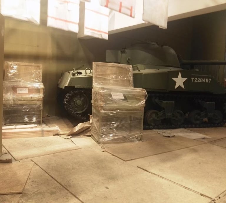 Sprzątanie Muzeum II Wojny Światowej