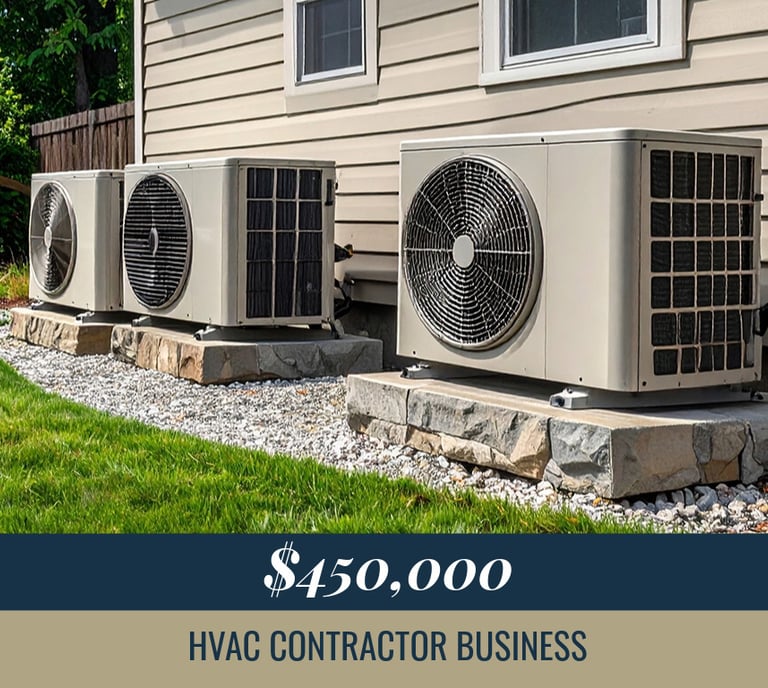 Professional installation of outdoor AC units in a landscaped residential backyard.