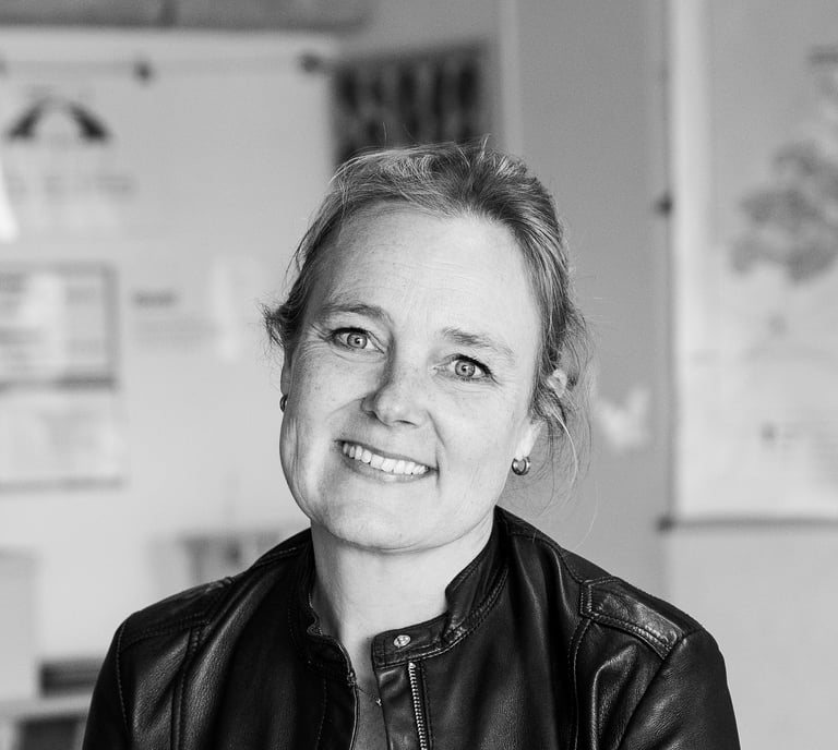 Foto van Antoinette Smit, eigenaar van Praktisch Met Lef
