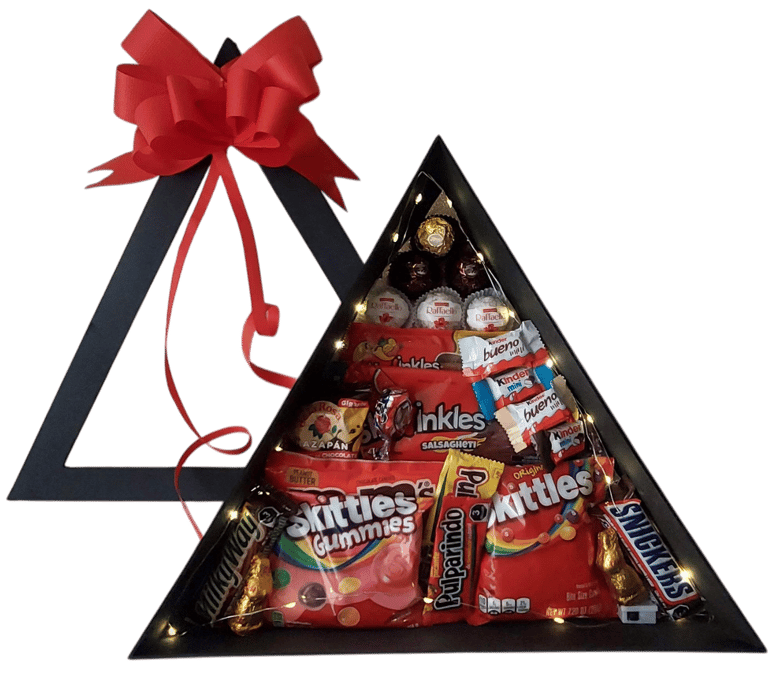 Arreglo de dulces ideal para regalar y para compartir en cualquier ocasion especial, cumpleaños, ani