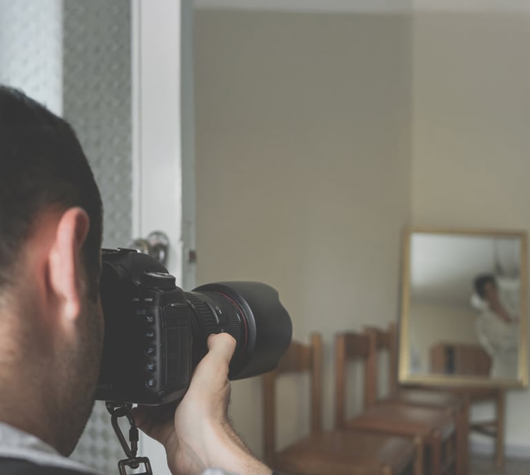 fotografo al lavoro