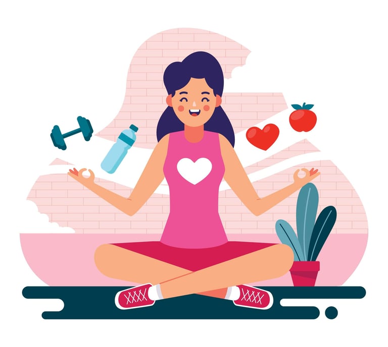 un esprit sain dans un corps sain - tips bien-être