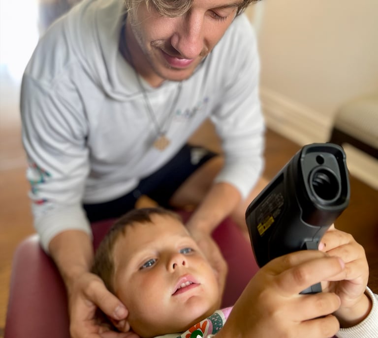 Franklin TN chiropractor using neurological chiropractic to help baby with constipation and sleep