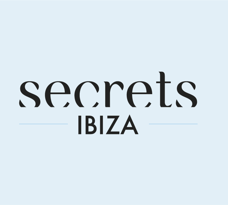 secrets cosmetics Ibiza branding