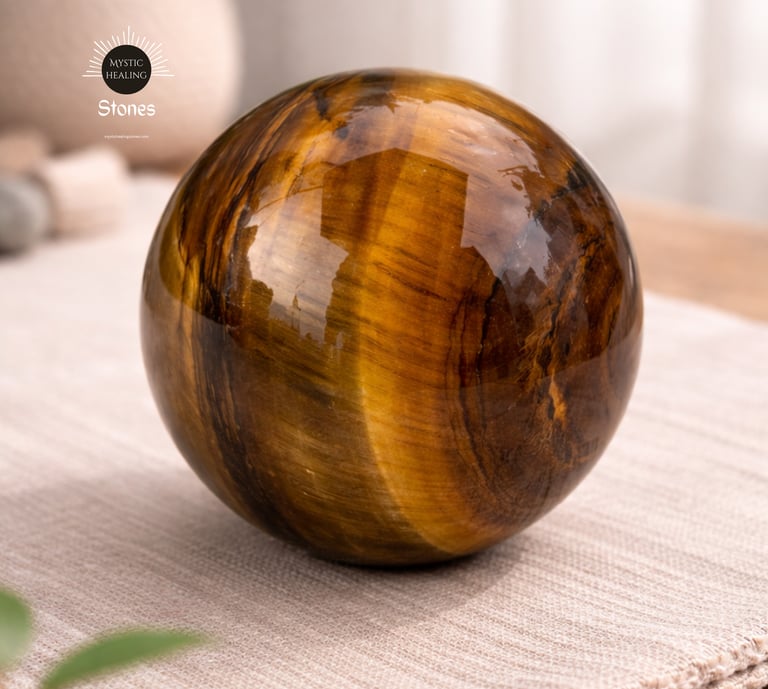 Yellow Tiger’s Eye Sphere