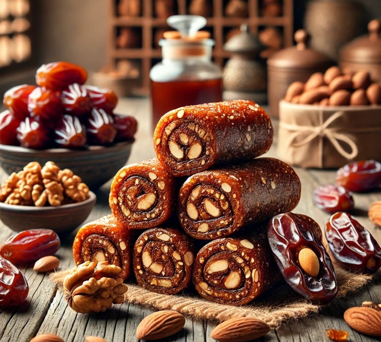 Khajur (Date) Dry Fruit Roll Healthy Sweets Sugar Free Sugarfree Sweets Anhad Yoga