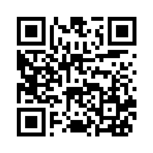 a qr coder with a black and white background