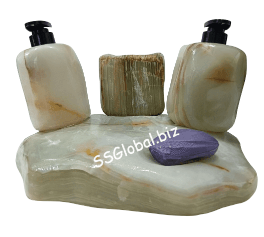 Marble-Bath-Set