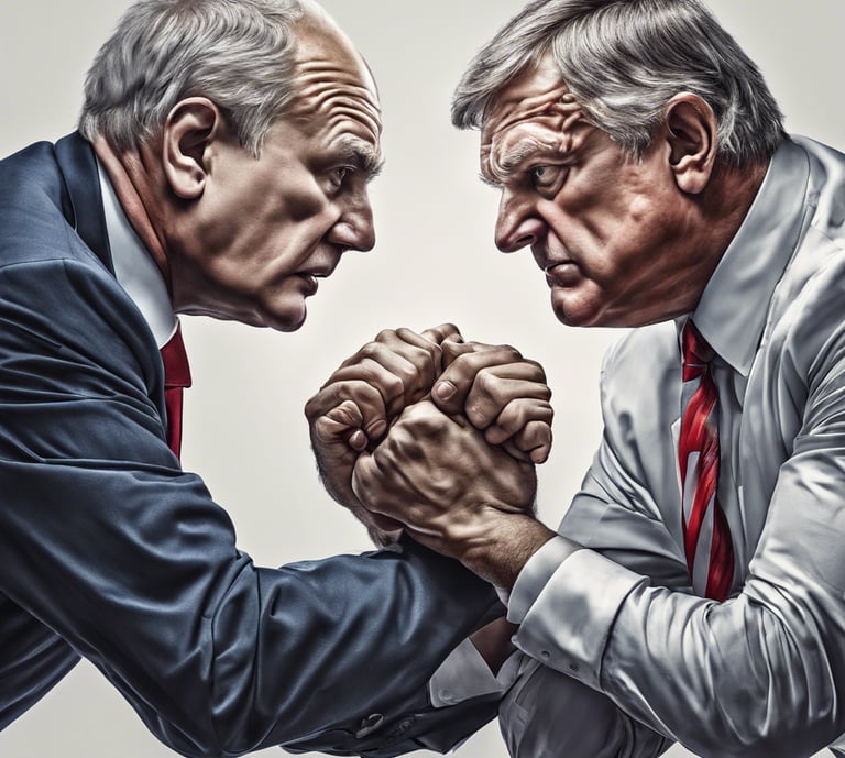 photo of white staircase