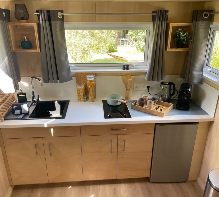 Cuisine Tiny-house à Saignon