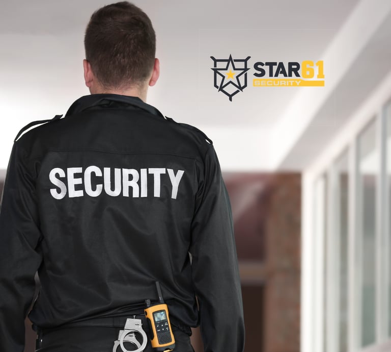 Star61 Security Mitarbeiter – Objektschutz und Werkschutz Luzern Schweiz