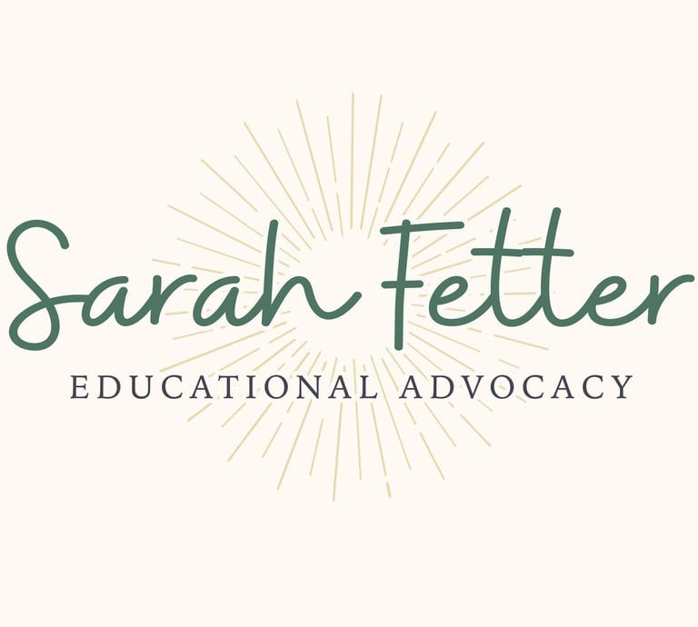 Sarah Fetter Educational Advocacy