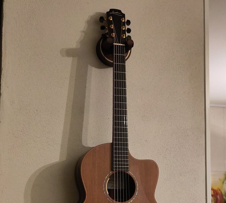 walnut guitar hanger