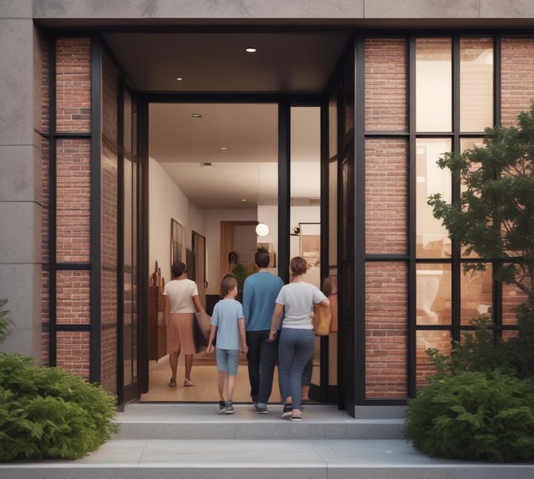 Elegant beachfront apartments along Lima's Costa Verde at sunset.