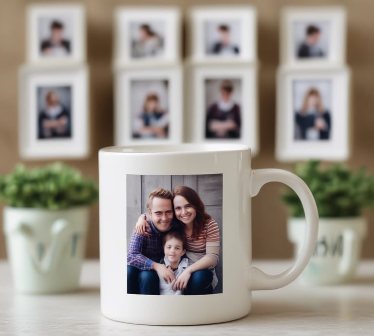Elegant engraved rings displayed on a wooden tray with gentle lighting
