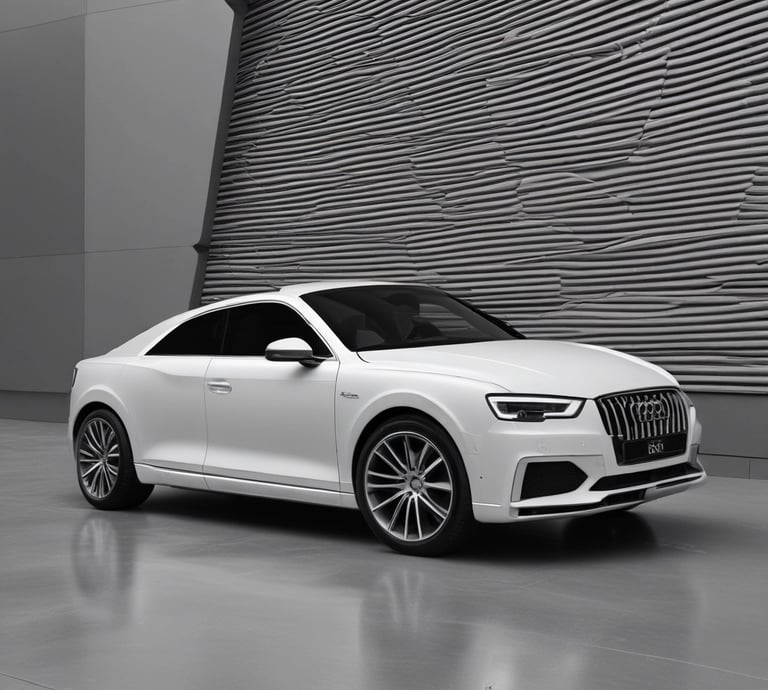 A professional marketing team collaborating over car import campaign strategies in a modern office.