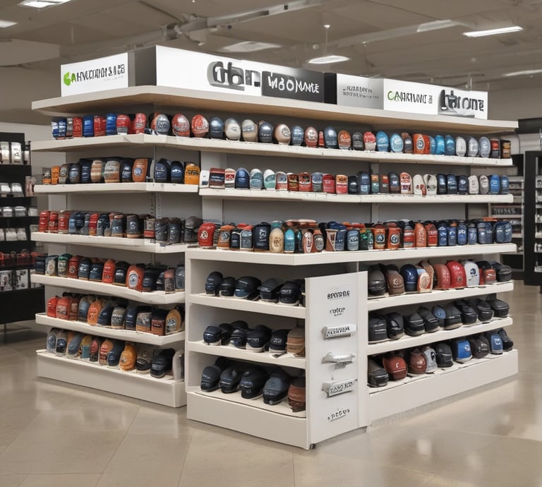 A model wearing a bright red Hero Industrial hoodie standing confidently against an urban backdrop.