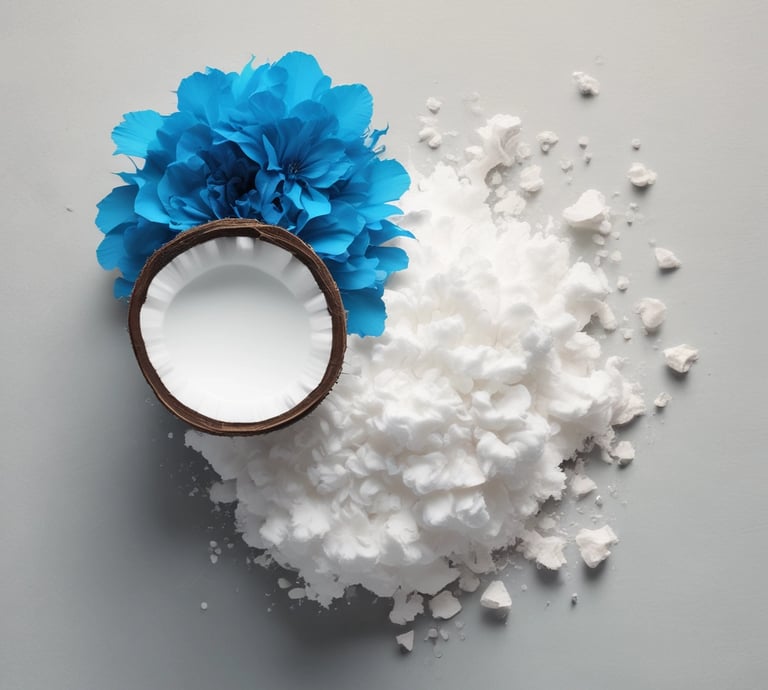 woman with white flower on her ear