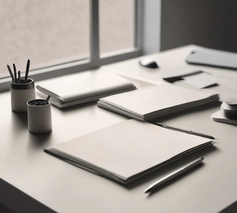 Calm and abstract architectural detail with soft natural lighting and muted shadows.