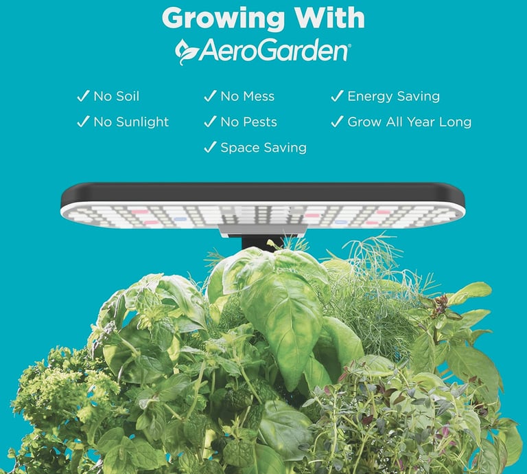 AeroGarden Harvest Indoor Hydroponic Garden Kit
