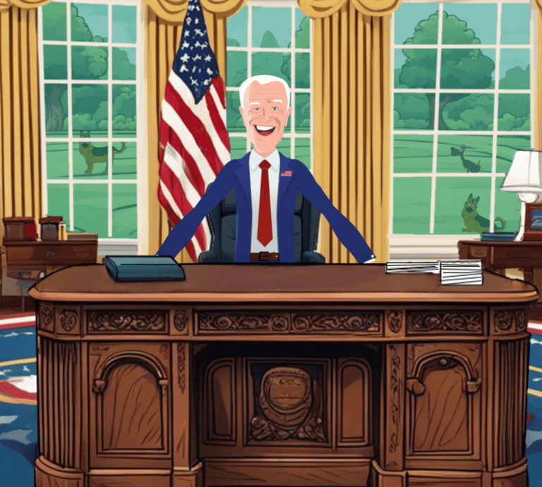 Hound Dog News for Kids S1 E1 Amber visits President Biden, dogs Champ and Major and find Secret Pen