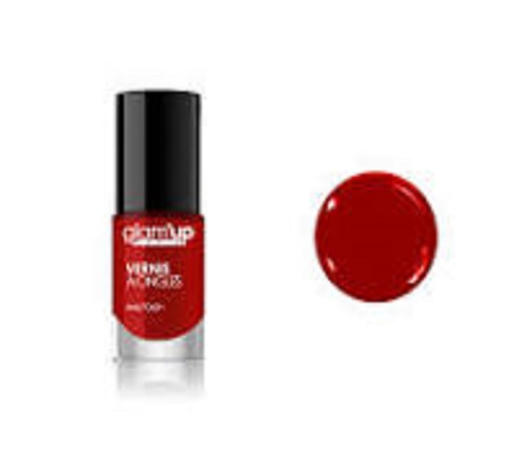 flacon vernis rouge