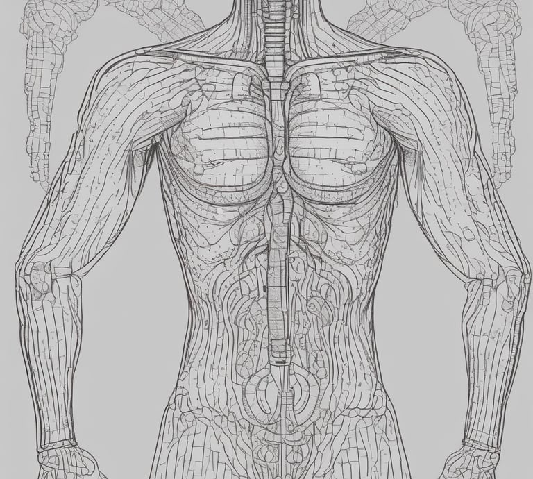 Close-up of a Rife machine in use with DNA strands softly glowing in the background.