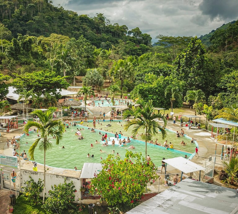 Balneario, piscina