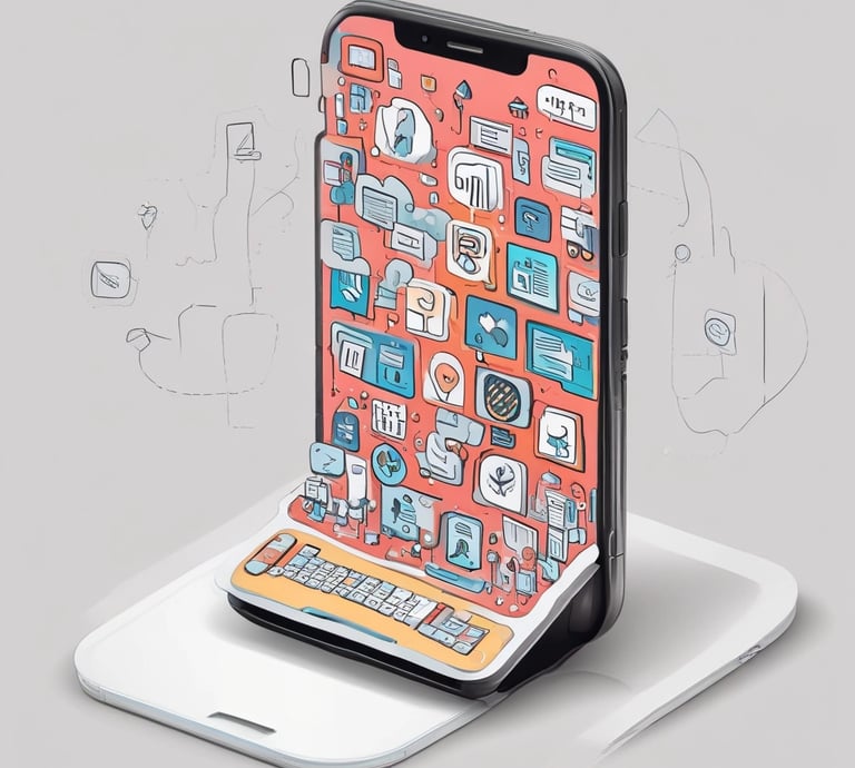 a smartphone screen displaying a dashboard dashboard with a dashboard dashboard dashboard