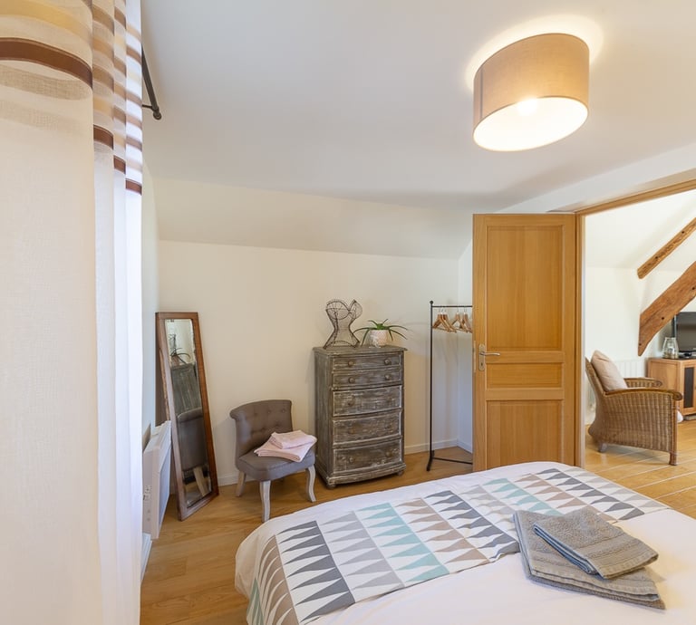 Chambre lit double 160