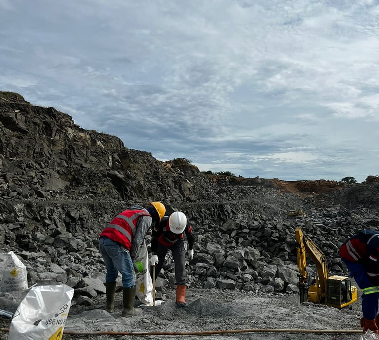 jasa drilling blasting indonesia