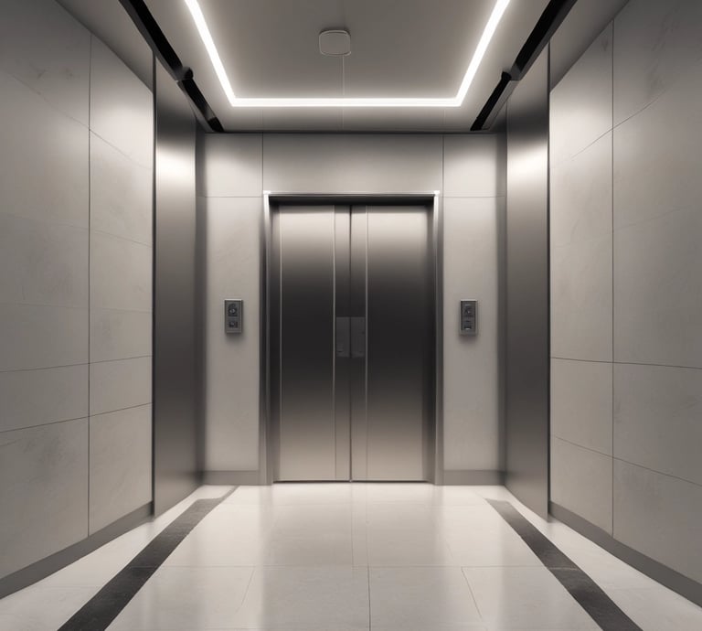 A black and white photograph of telephone operators working at a switchboard forms the background. In front, a modern smartphone displays an image of a communication tower. Connected to the phone are two tin cans with a string, reminiscent of a makeshift phone.
