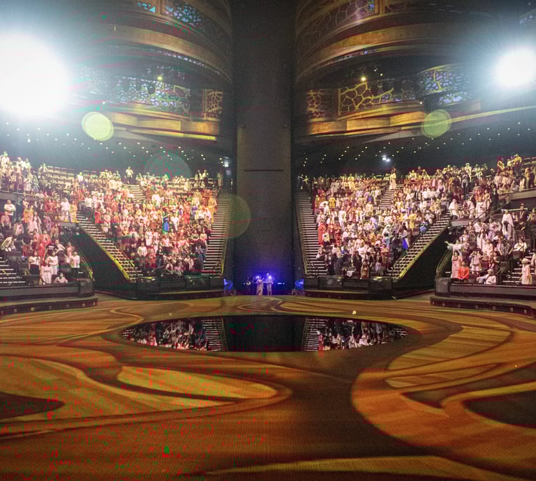 High end  venue, award show venue in dubai