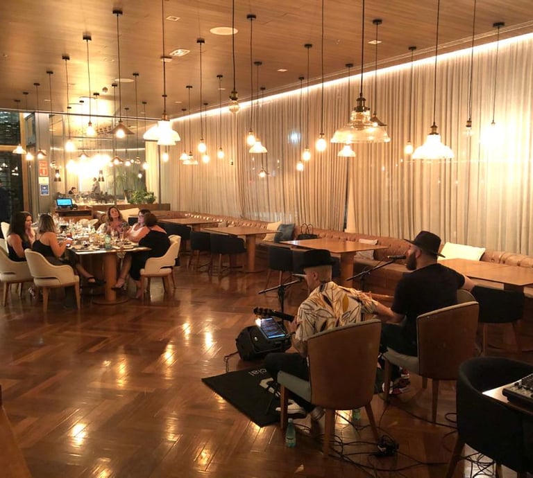 evento social musica ao vivo