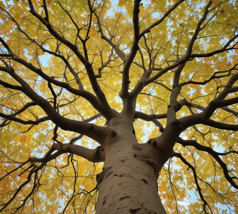 yellow leaf tree representing bilirubin