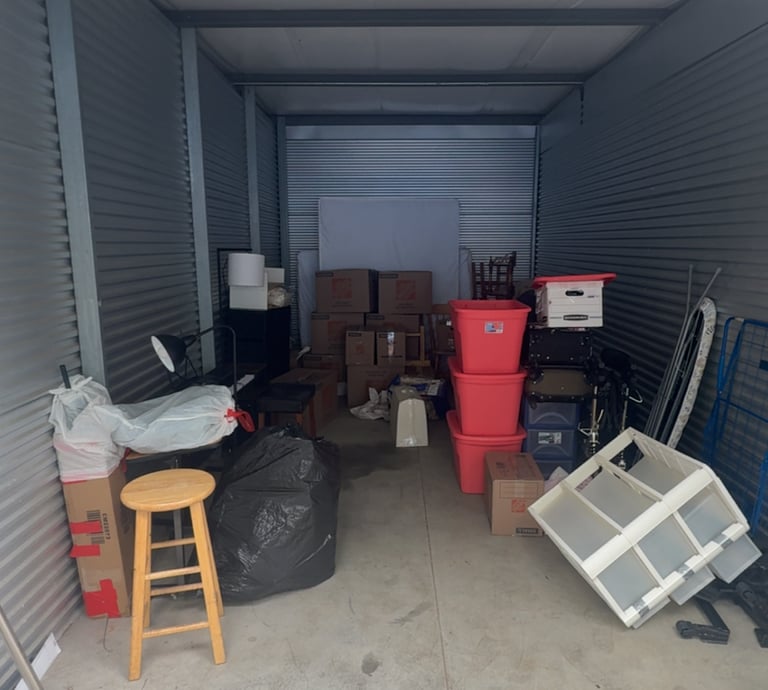 Couch removal during junk hauling service in Conway MA