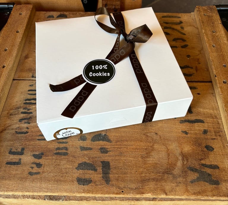 boîte de 4 cookies à personnaliser