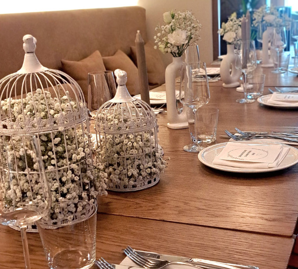 Vestuvių salės puošimas