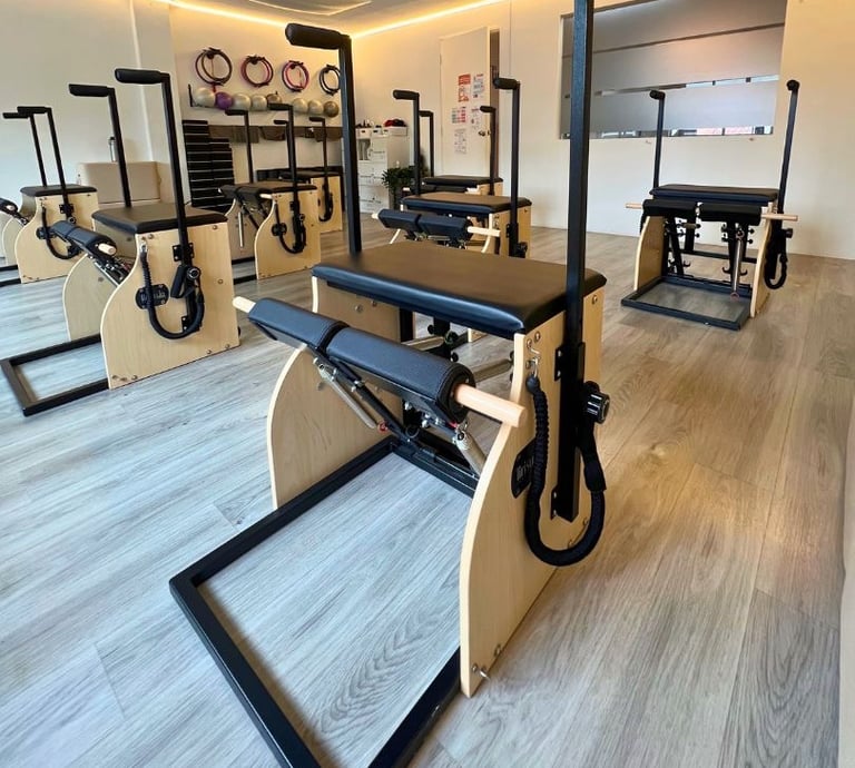 Pilates Wunda Chair Group Classes at Kovan Hougang Punggol