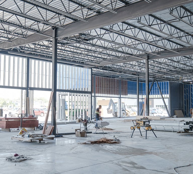 Construction photography, infrastructure photography, industrial photography