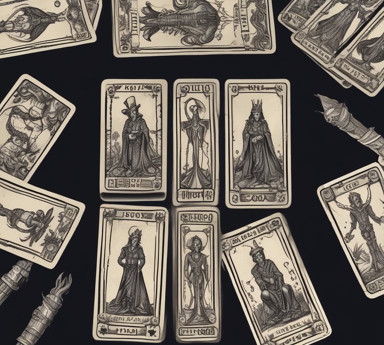 A serene portrait of a professional woman psychic surrounded by soft glowing lights and mystical symbols.