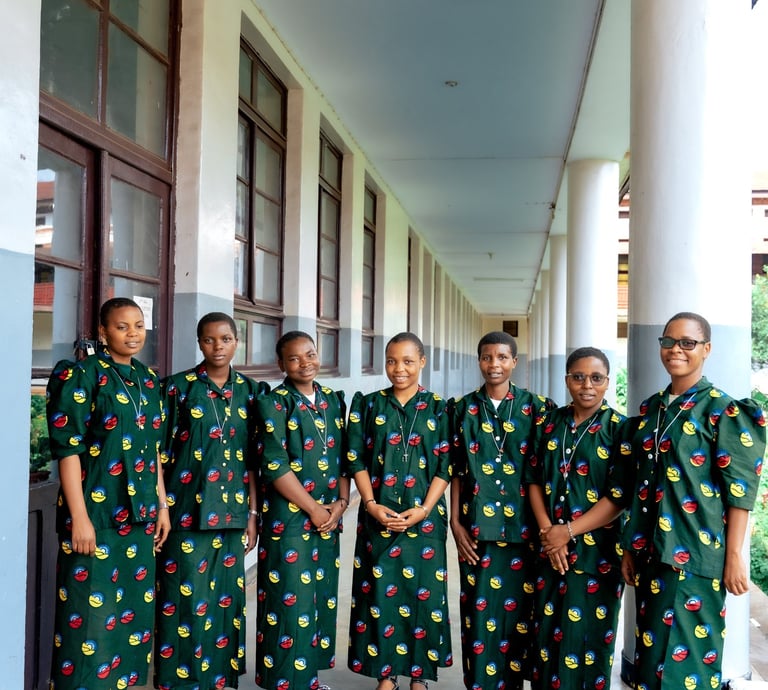 Novices de la Congrégation de la Sainte Famille d'Helmet, Lycée Wima Janvier 2026