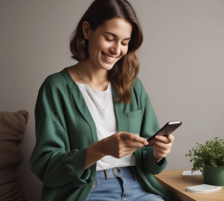 Team of professionals collaborating in a modern office with navy blue and electric blue accents.