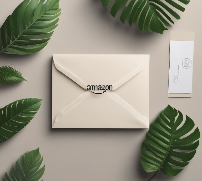A colorful mystery box wrapped with a ribbon, placed on a wooden table.