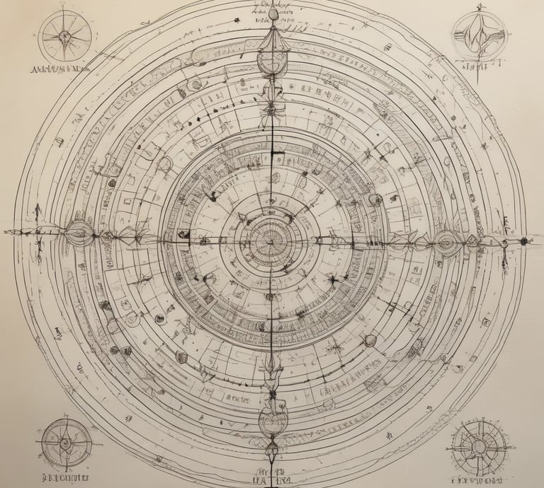 A serene beige-toned arrangement of traditional Chinese calligraphy brushes resting on rice paper.