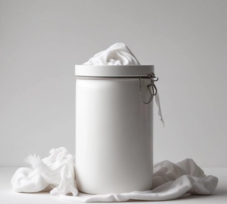 A vibrant display of various household products available at El Talita.